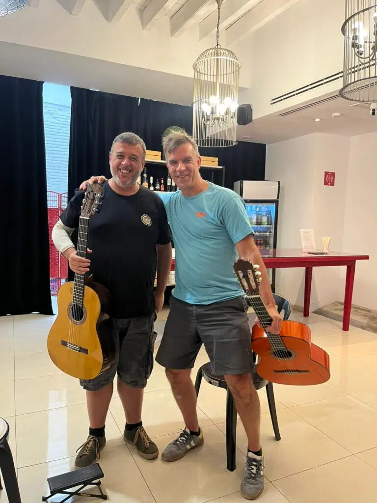 Inicio 22 private guitar lesson